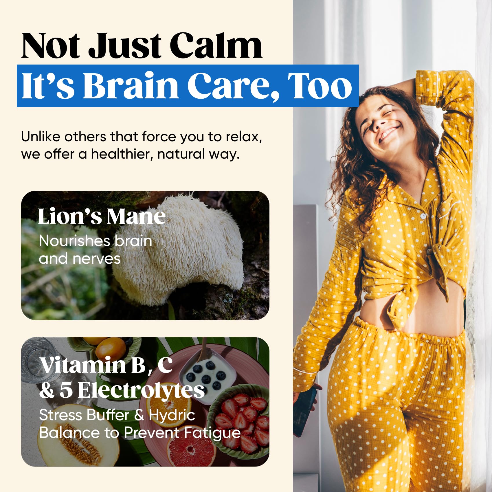Venture Pal Calm Drink Mix, 12-in-1 Cortisol Reducer and Sleep Aid with Magnesium Glycinate, Ashwagandha, L-Theanine,Vitamin D, Calm Magnesium Powder - PrimeBioHealth - canada supplements