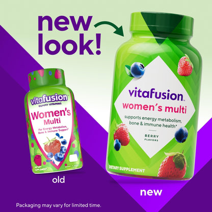 Vitafusion Adult Gummy Vitamins for Women, 120 Count - PrimeBioHealth - canada supplements
