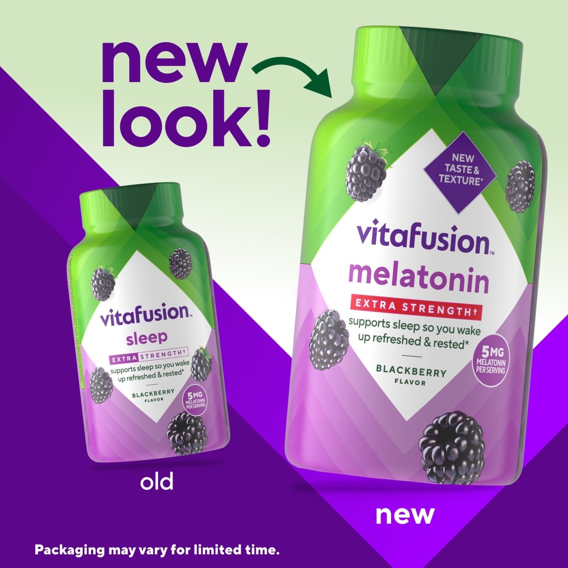 Vitafusion Extra Strength Melatonin Gummy Vitamins, 5mg, 120 ct Gummies - PrimeBioHealth - canada supplements