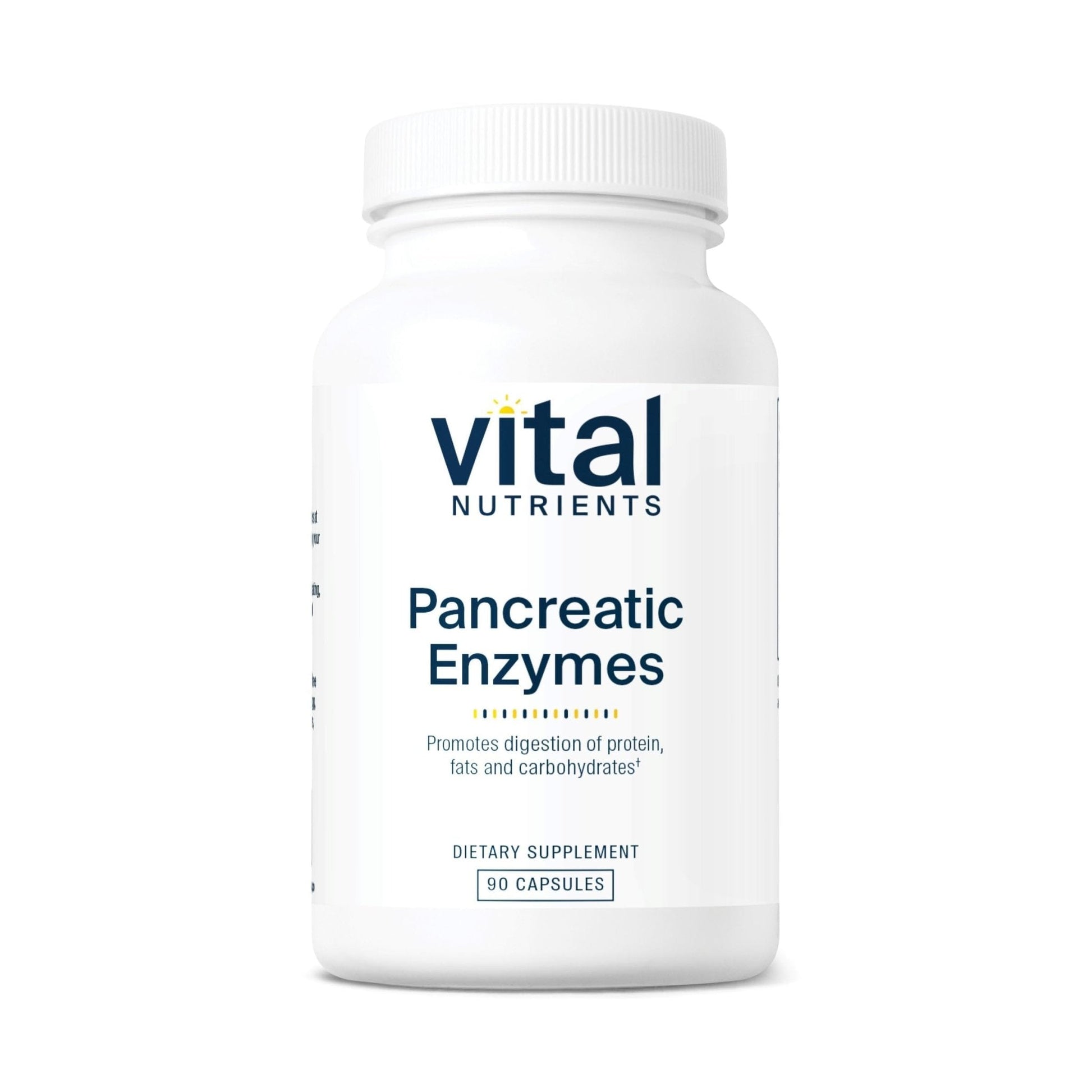 Vital Nutrients Pancreatic Enzymes 1000mg (Full Strength) - Pancreatin Digestion Supplement with Protease, Amylase & Lipase - Digestive Enzymes - PrimeBioHealth - canada supplements
