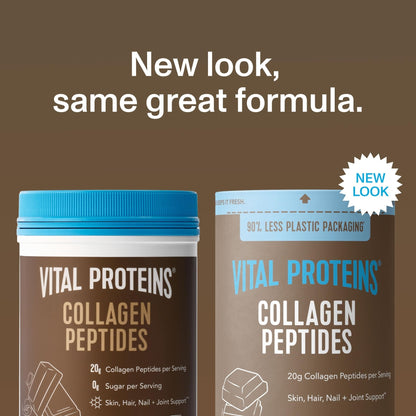 Vital Proteins Collagen Peptides Powder - Chocolate Powder for Hair, Nail, Skin, Bone & Joint Health, 13.5oz - PrimeBioHealth - canada supplements