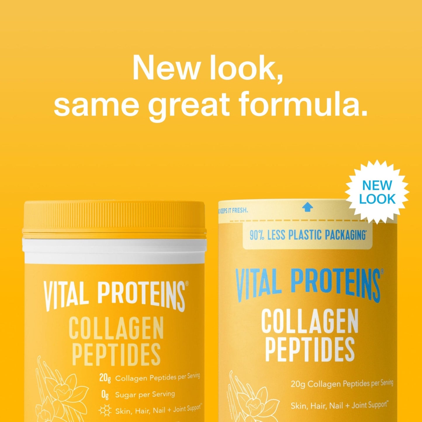Vital Proteins Collagen Peptides Powder Vanilla - Supports Hair, Skin, Nails, Bones, Joints, Powder for Women - PrimeBioHealth - canada supplements