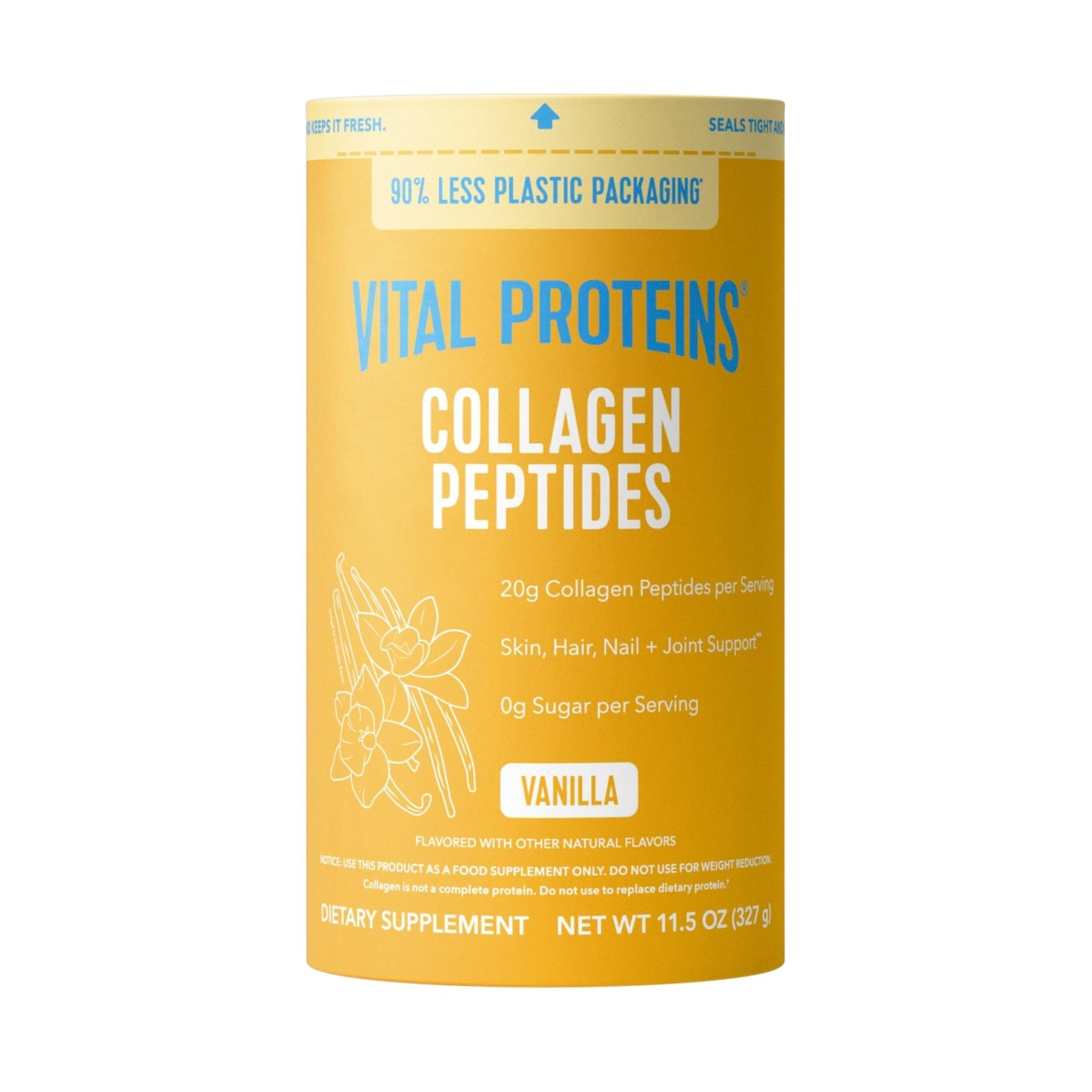 Vital Proteins Collagen Peptides Powder Vanilla - Supports Hair, Skin, Nails, Bones, Joints, Powder for Women - PrimeBioHealth - canada supplements