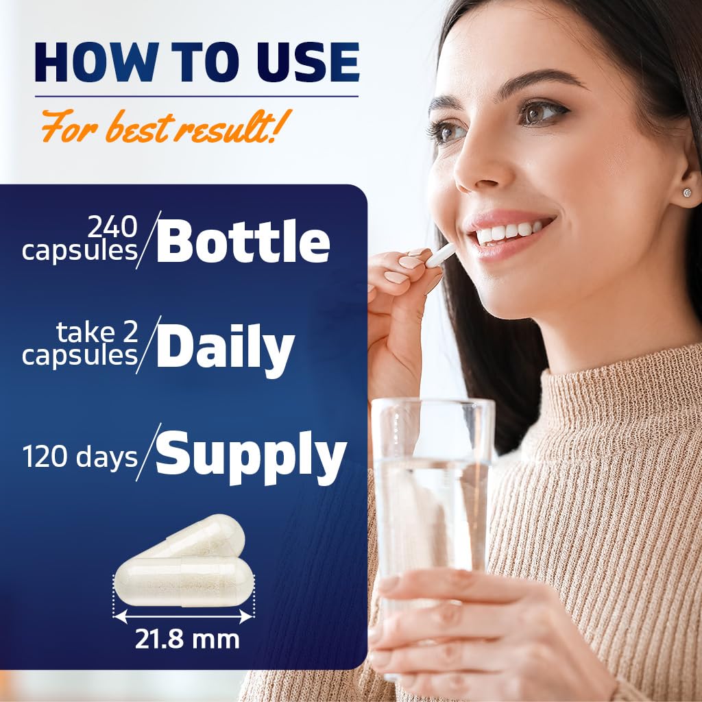 Vitamatic Alpha Lipoic Acid (ALA) 600mg Per Serving - 240 Vegetable Capsules - 120 Servings - Non-GMO & Gluten Free - PrimeBioHealth - canada supplements