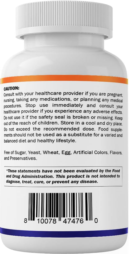 Vitamatic Lithium Orotate 20mg, 90 Capsules - Veggie Caps, Non-GMO, Gluten Free - PrimeBioHealth - canada supplements