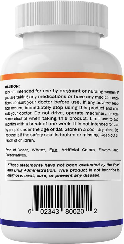 Vitamatic Melatonin 20mg for Sleep Support | Vegetarian, Non-GMO, Gluten Free | HIGH Potency 20 MG | Natural Berry Flavor 120 - PrimeBioHealth - canada supplements