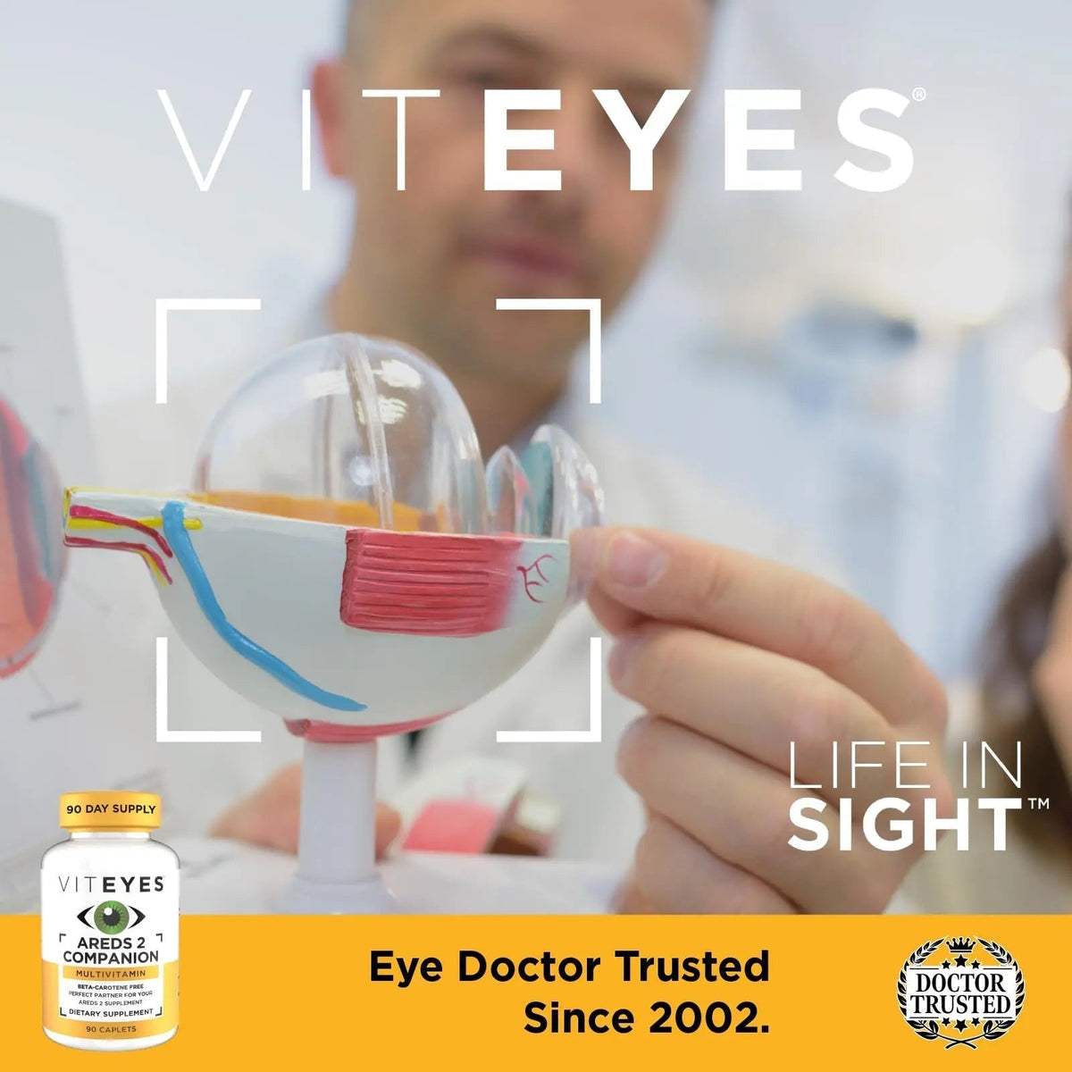 Viteyes Classic AREDS 2 Companion Beta-Carotene Free Multivitamin Supplement, Comprehensive Multivitamin Formula - PrimeBioHealth - canada supplements