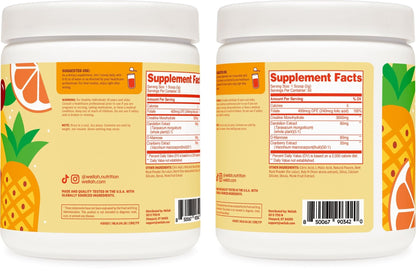 Wellah Creatine for Women - Creatine Monohydrate with Dandelion & Cranberry Extract (50 Servings, Strawberry Lemonade) | Creatine Monohydrate with Dandelion & Cranberry Extract - PrimeBioHealth - canada supplements
