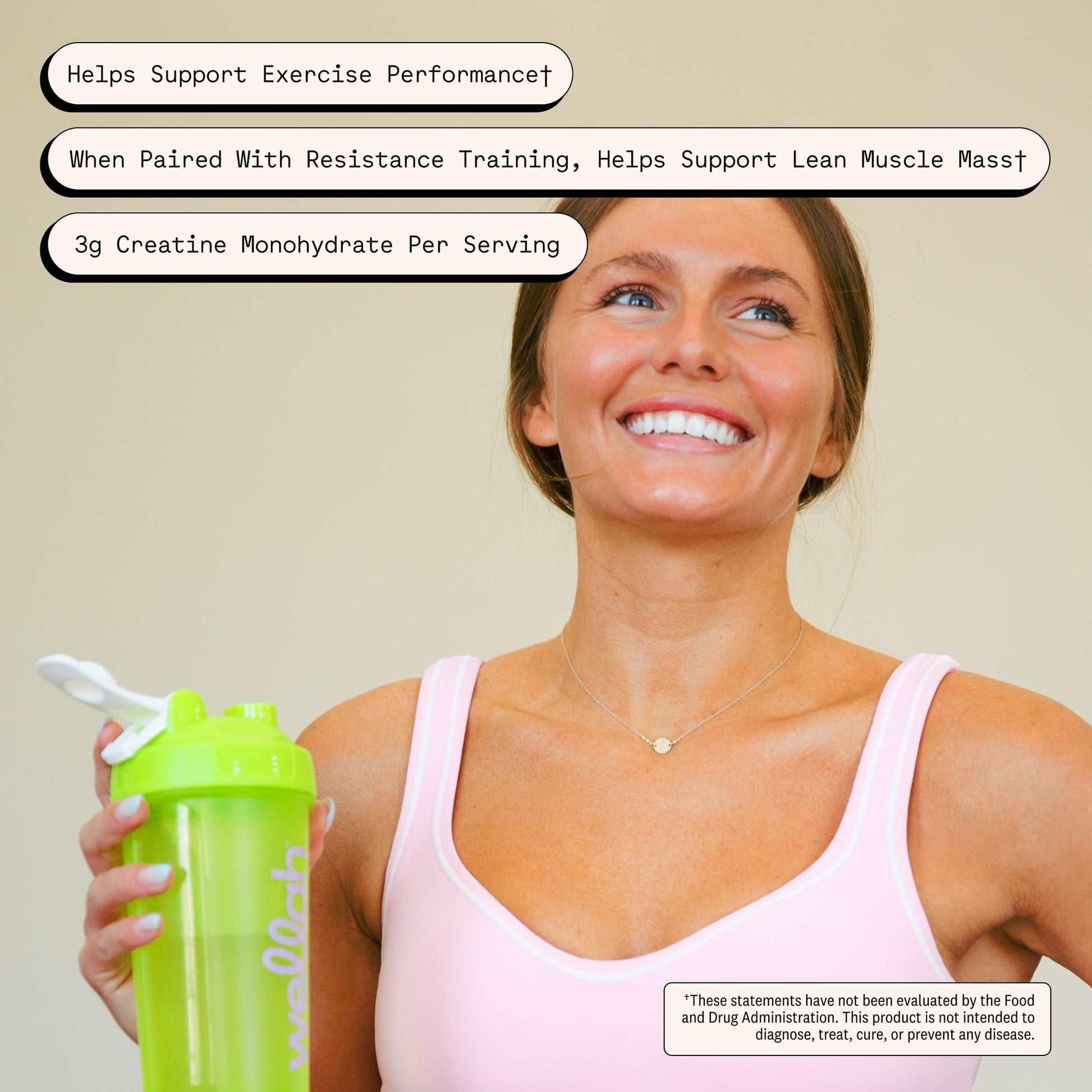 Wellah Creatine for Women - Creatine Monohydrate with Dandelion & Cranberry Extract (50 Servings, Strawberry Lemonade) | Creatine Monohydrate with Dandelion & Cranberry Extract - PrimeBioHealth - canada supplements