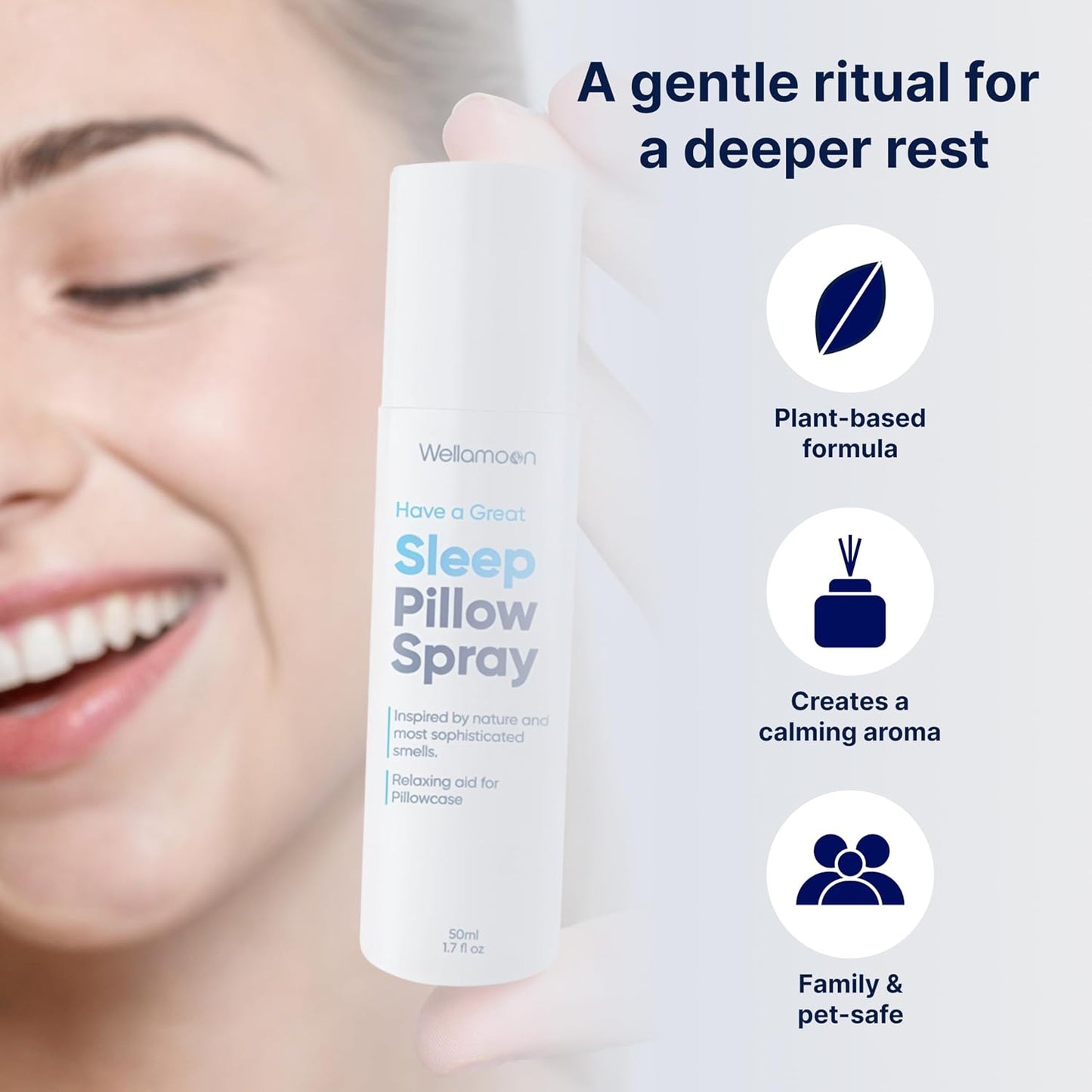 Wellamoon Nighttime Relaxation Duo – Lavender Pillow Spray & Botanical Wellness Patches with Melatonin – Evening Self-Care Routine for Adults - PrimeBioHealth - canada supplements