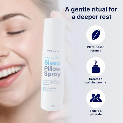 Wellamoon Nighttime Relaxation Duo – Lavender Pillow Spray & Botanical Wellness Patches with Melatonin – Evening Self-Care Routine for Adults - PrimeBioHealth - canada supplements