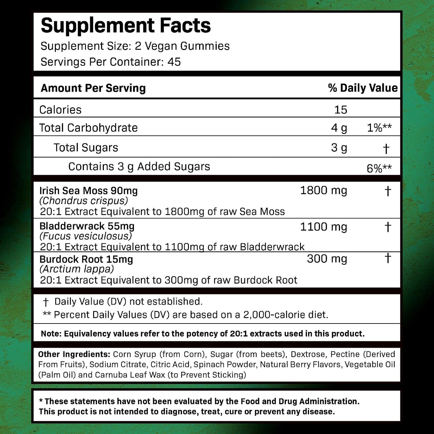 WELLNESS LABSRX Creatine Gummies 5000mg - Sea Moss Gummies 3200mg | Bundle - PrimeBioHealth - canada supplements