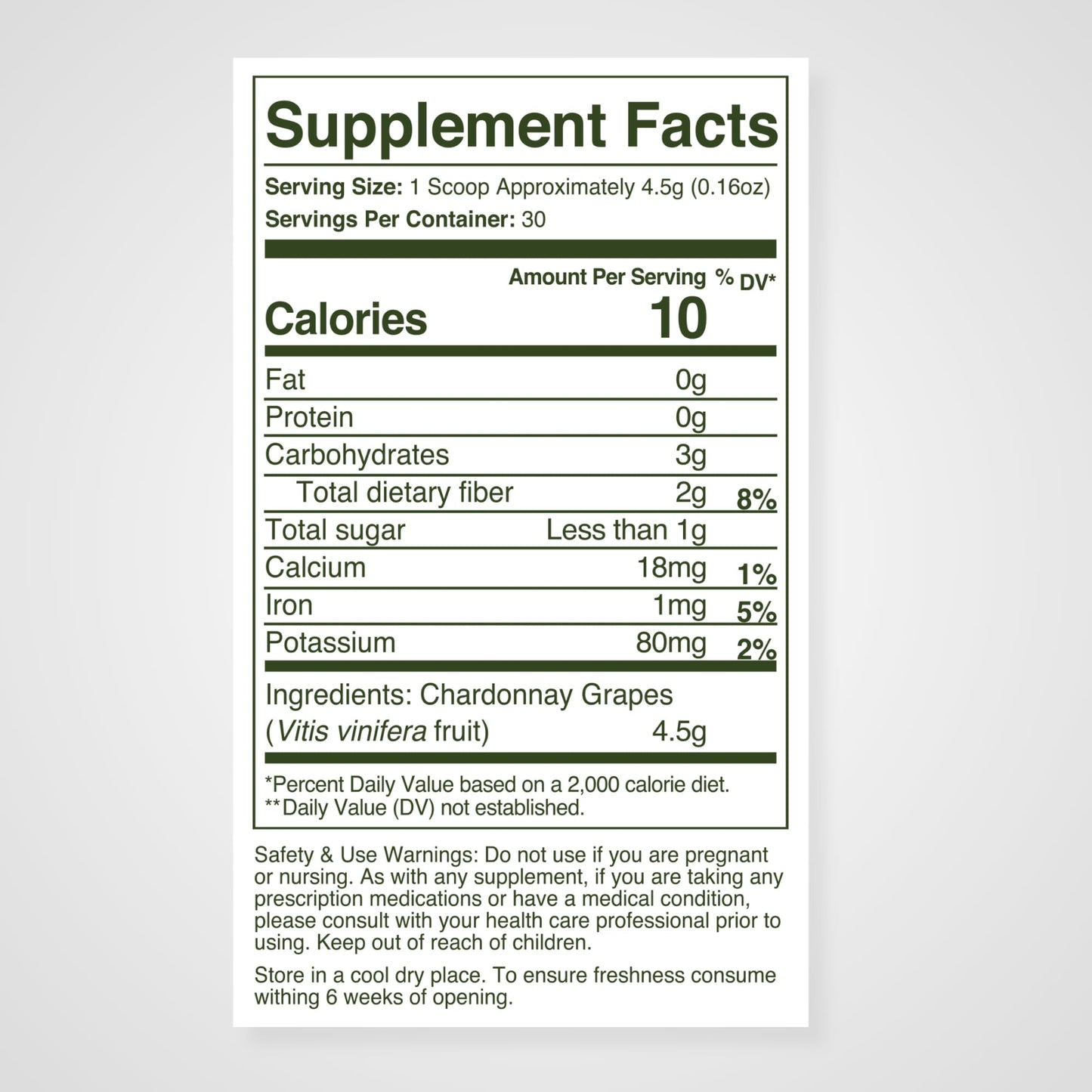 WellVine Premium Smart Prebiotic Gut Health Supplement Powder for Men & Women | Digestive Support & Gut Health With 100% Upcycled Chardonnay Grapes | Plant-Based - PrimeBioHealth - canada supplements