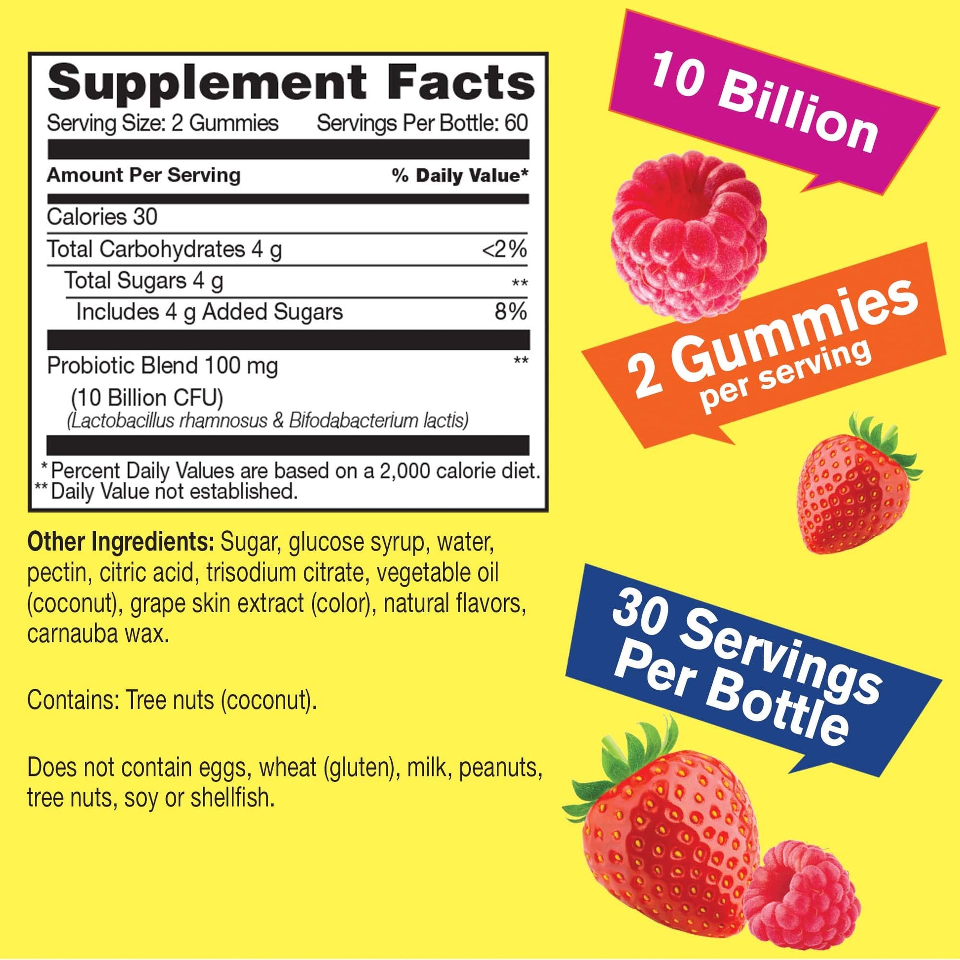 WellYeah Probiotics for Women Gummies - 10 Billion CFU - for Digestive Support, Gut Health, and Feminine Health Support - Natural Sourced Flavors - Vegan - PrimeBioHealth - canada supplements