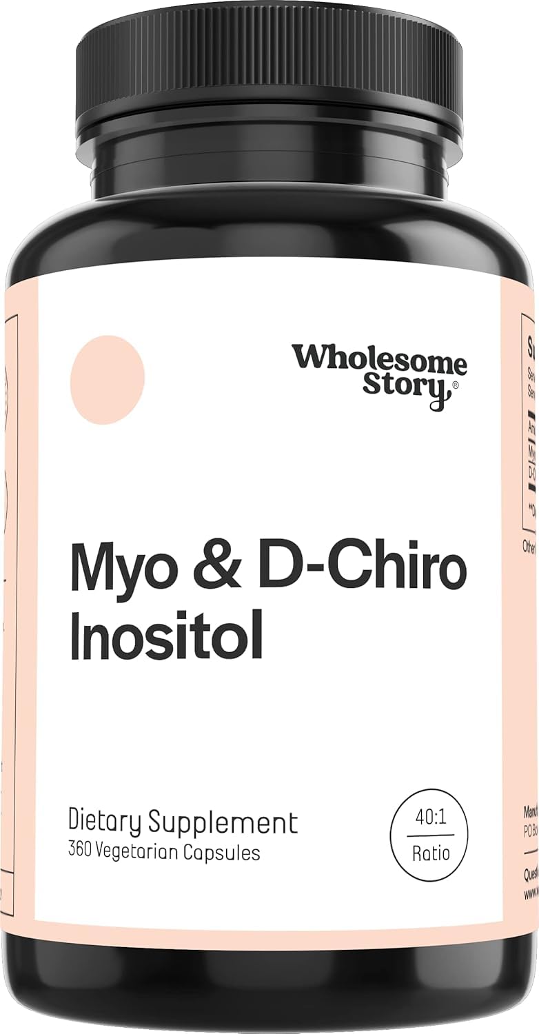 Wholesome Story Myo-Inositol & D-Chiro Inositol Supplement for Women | Fertility Supplements for Hormonal Balance & Ovarian Health Support - PrimeBioHealth - canada supplements