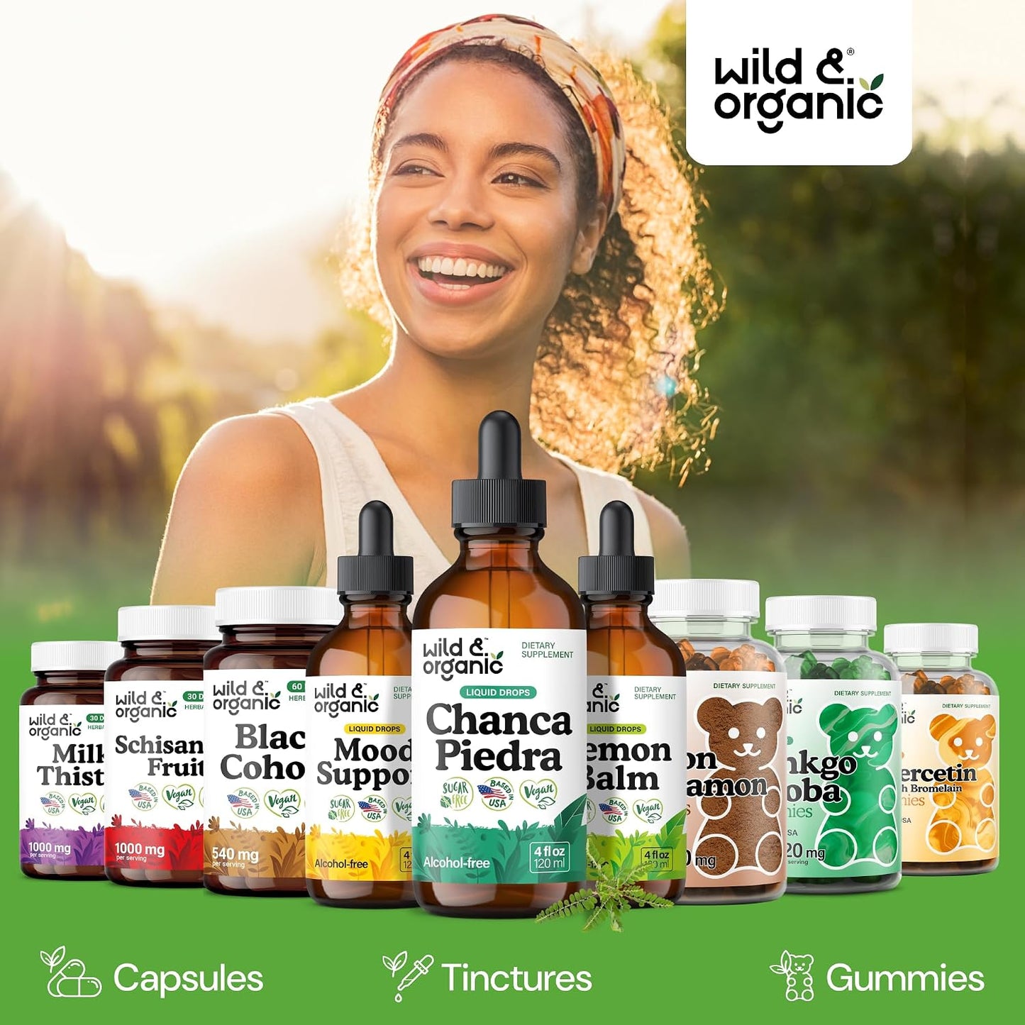 Wild & Organic Chanca Piedra Stone Breaker Drops - Kidney, Gallbladder & Urinary Support - Chanca Piedra Liquid Extract for Fast Absorption - Add to Tea Herb Tincture - Sugar & Alcohol-Free - 4 oz - PrimeBioHealth - canada supplements