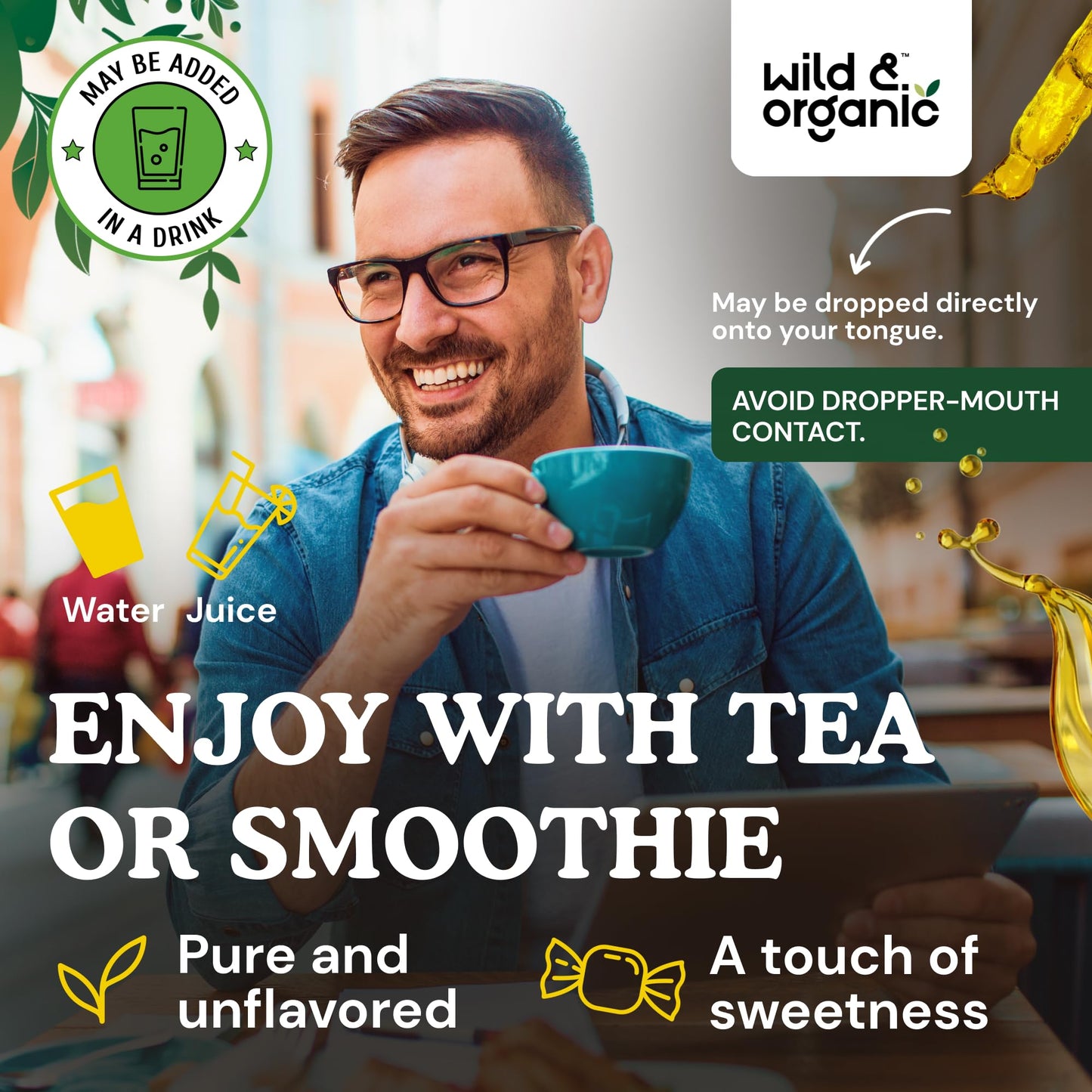 Wild & Organic Saw Palmetto for Men & Women - Urinary Tract & Hair Support - Saw Palmetto Extract Liquid Drops - Add to Tea - Serenoa Repens Berries Supplement - Vegan, Sugar & Alcohol-Free - 4 fl oz - PrimeBioHealth - canada supplements