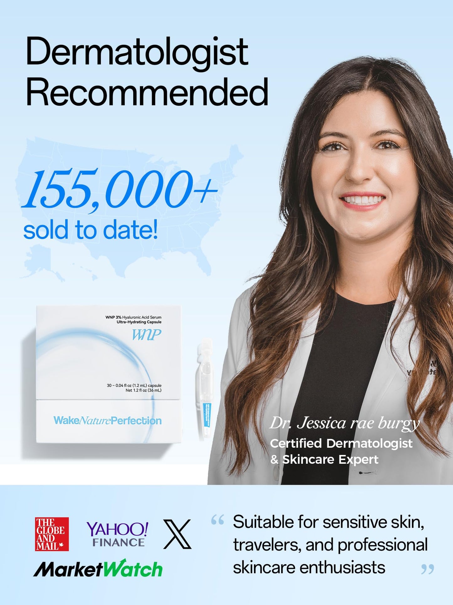 WNP Hyaluronic Acid Serum 3% for Face with 4D Multi-Layer Hydration | Ultra Hydrating Anti-Aging Serum | Moisturizer for Dry & Sensitive Skin - PrimeBioHealth - canada supplements