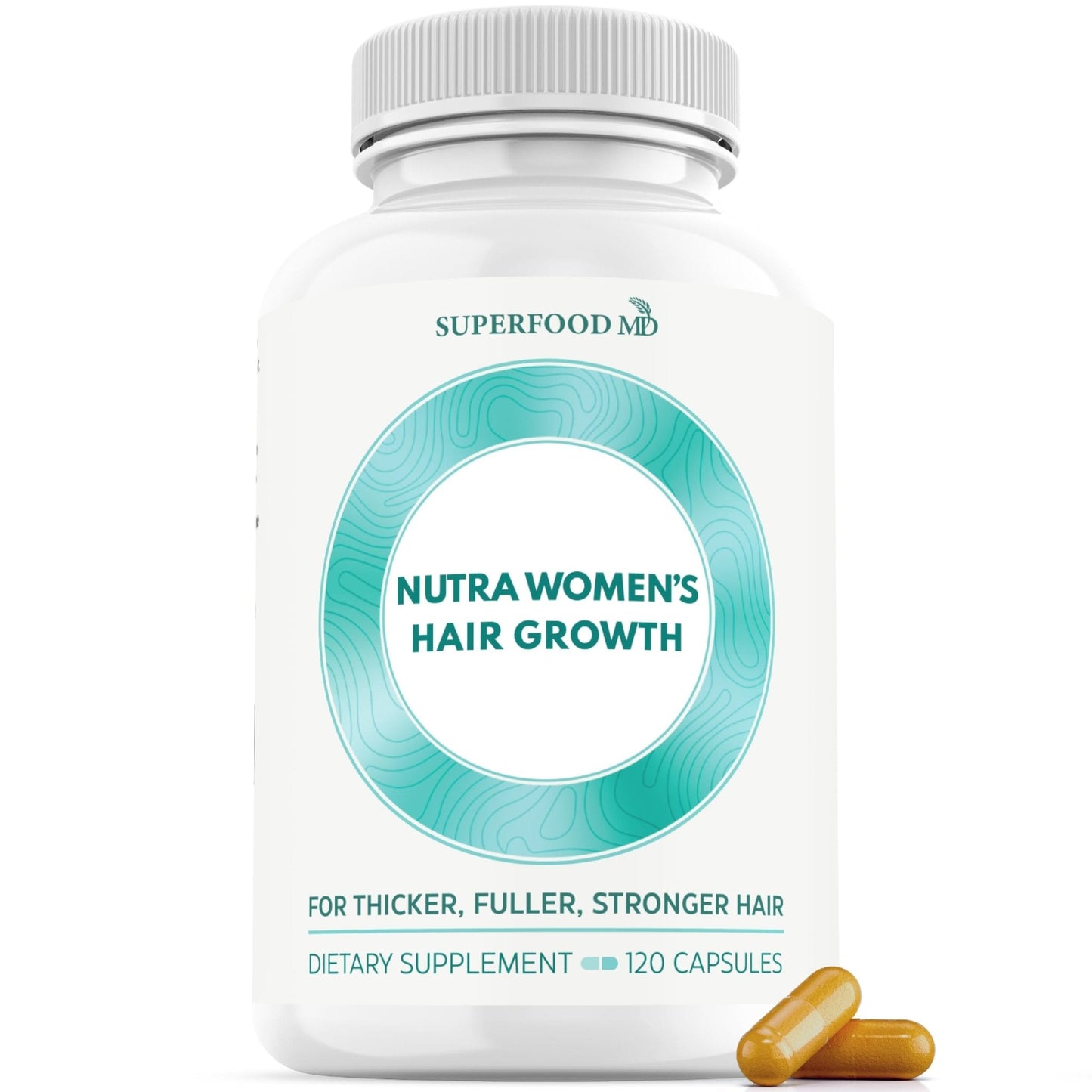 Women's Balance Hair Growth Supplements, Ages 45 and Up, Customer Proven for Visibly Thicker Hair and Scalp Coverage, Soy-Free, Made with 26 Ingredients including Beta Carotenes - 2 Month Supply - PrimeBioHealth - canada supplements