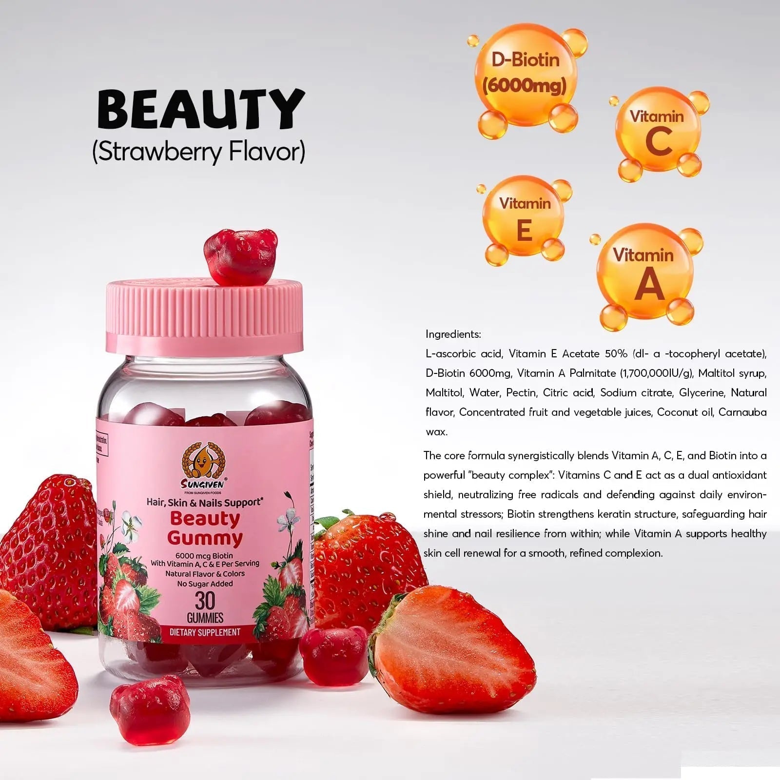 Women's Multivitamin Gummy Pack, 3 Support for Hair Skin Nails Sleep Daily Health, Vitamins A, D, C, E, Biotin, Ashwagandha - PrimeBioHealth - canada supplements
