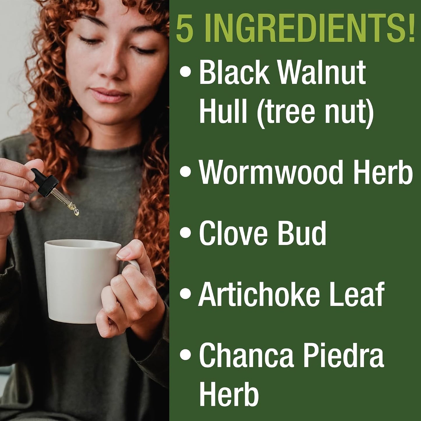 Wormwood Black Walnut Clove Cleanse for Humans. Elimination Detox + Intestinal Support Liquid Tincture Supplement for Adults and Kids. with Artichoke and Chanca Piedra for Additional Benefits - PrimeBioHealth - canada supplements