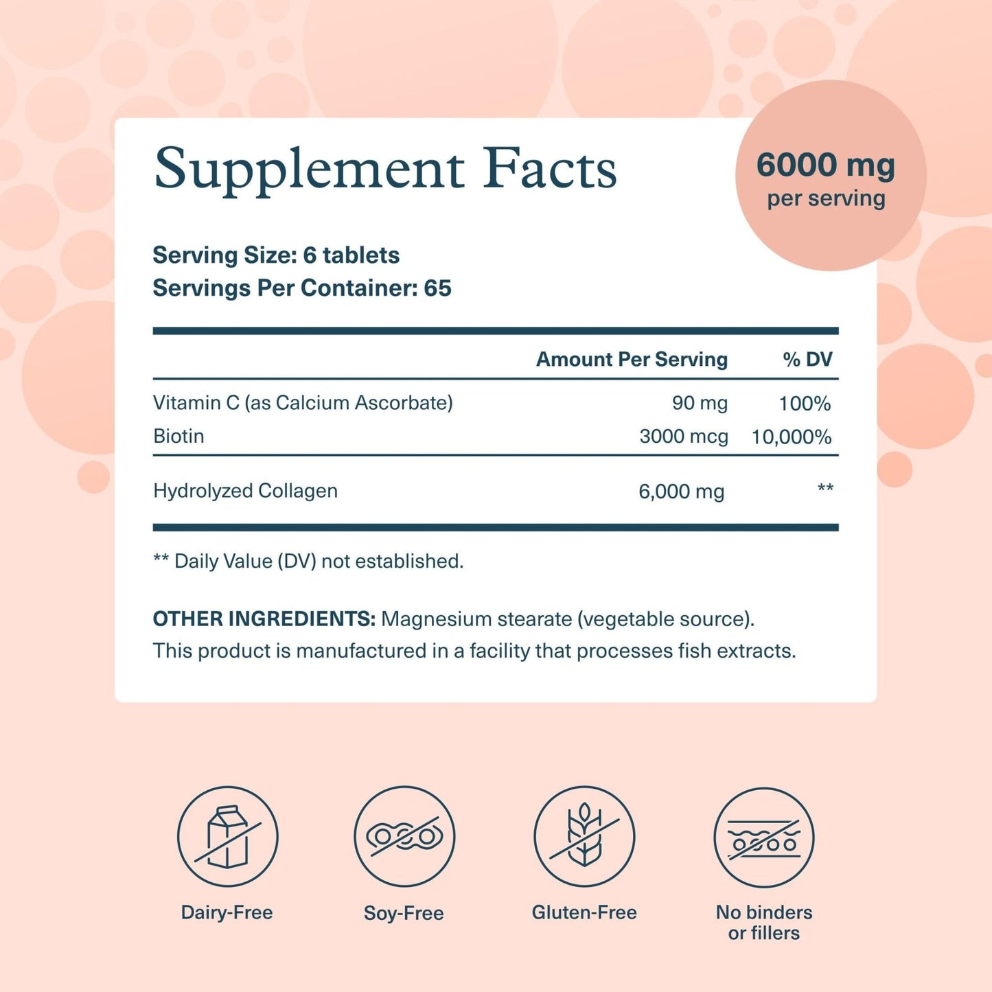 Youtheory Collagen + Biotin - Advanced Collagen Supplement - with Hydrolyzed Peptides, Vitamin C & Vitamin B - PrimeBioHealth - canada supplements