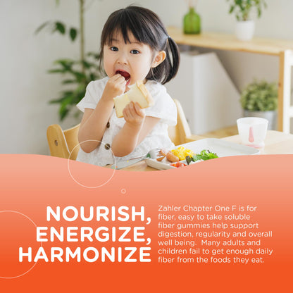 Zahler Chapter One Fiber Gummies - Soluble Fiber for Digestive Health Support - Flavored Gummies for Kids - Natural Chicory Root - Kosher, Dairy-Free, - PrimeBioHealth - canada supplements