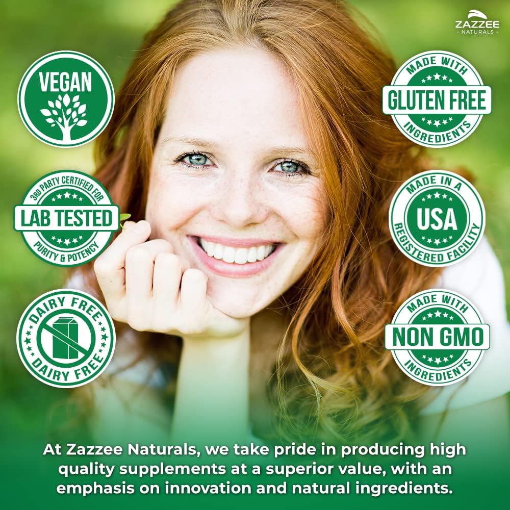 Zazzee Extra Strength Boswellia 10:1 Extract, 65% Boswellic Acid, 180 Vegan Capsules, 6 Month Supply, Boswellia Serrata, Joint Comfort, Mobility & Flexibility Support, Non-GMO, Made in the USA - PrimeBioHealth - canada supplements