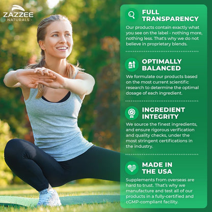 Zazzee Extra Strength Mullein Leaf 10:1 Extract, 120 Vegan Capsules, 4 Month Supply, Verbascum Thapsus, Respiratory & Lung Support, Certified Kosher, 100% Pure Leaf Powder, Non-GMO, Made in the USA - PrimeBioHealth - canada supplements