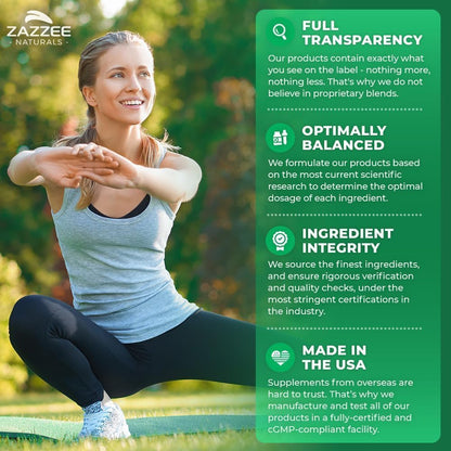 Zazzee USDA Organic Cranberry PACs & D-Mannose, 36 mg PACs per Serving, 1000 mg D-Mannose per Serving, 120 Vegan Capsules, 2 Month Supply, Urinary Tract & Bladder Support, Non-GMO, Made in the USA - PrimeBioHealth - canada supplements