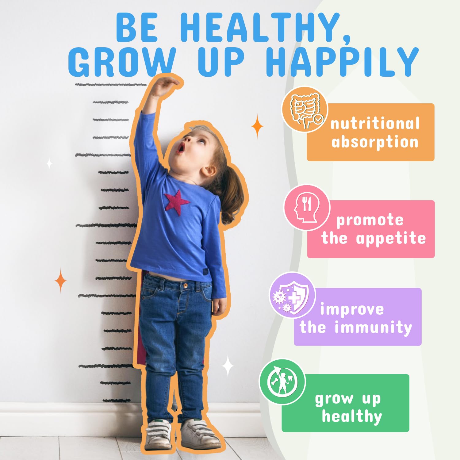 ZEBORA Kids Probiotic & Prebiotics Powder Age 3+ Support Children's Digestive & Immune System with Natural Source, Promotes Constipation Relief, Non-GMO - PrimeBioHealth - canada supplements